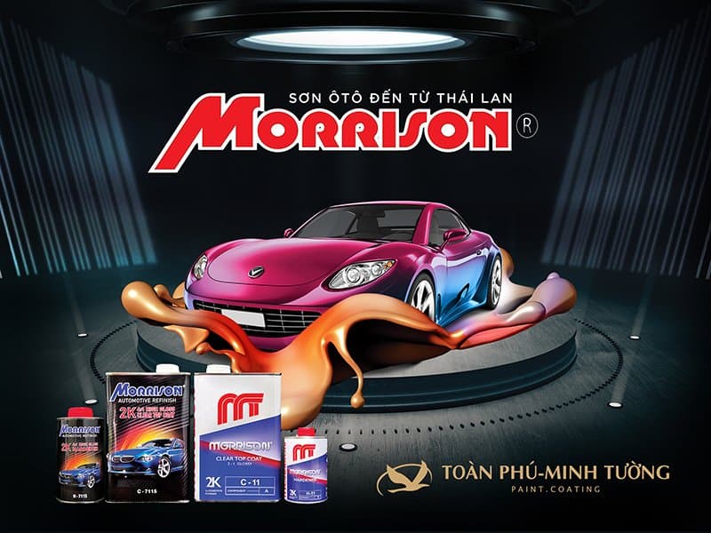 SƠN Ô TÔ MORRISON CHÍNH THỨC CÓ MẶT TẠI VIỆT NAM!