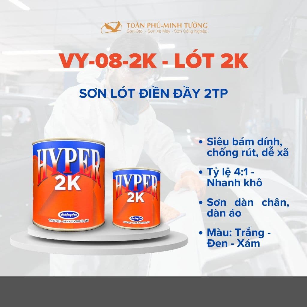 Sơn lót 2K điền đầy VY-08