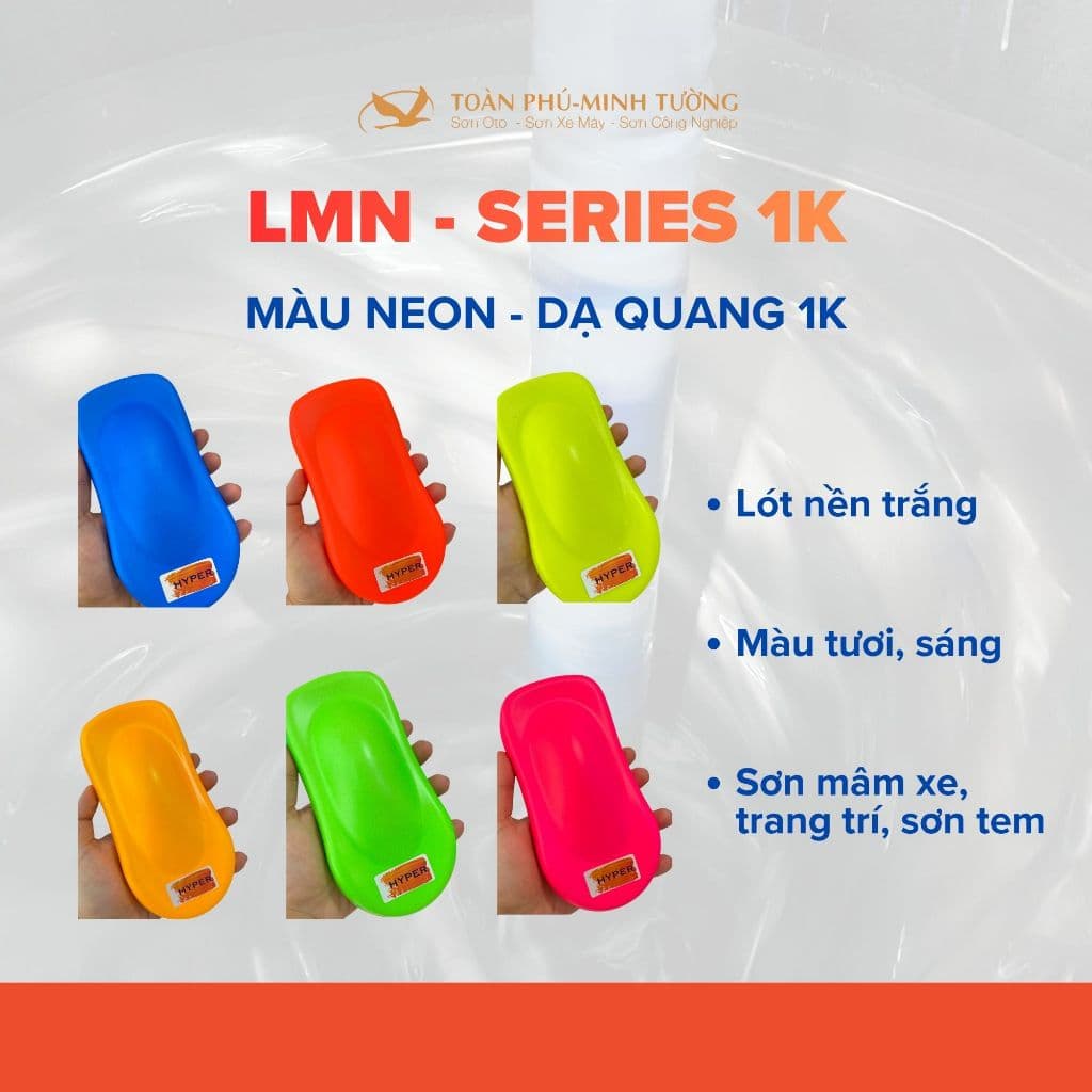 Sơn pha lê tím hồng CP-25 / CP-50