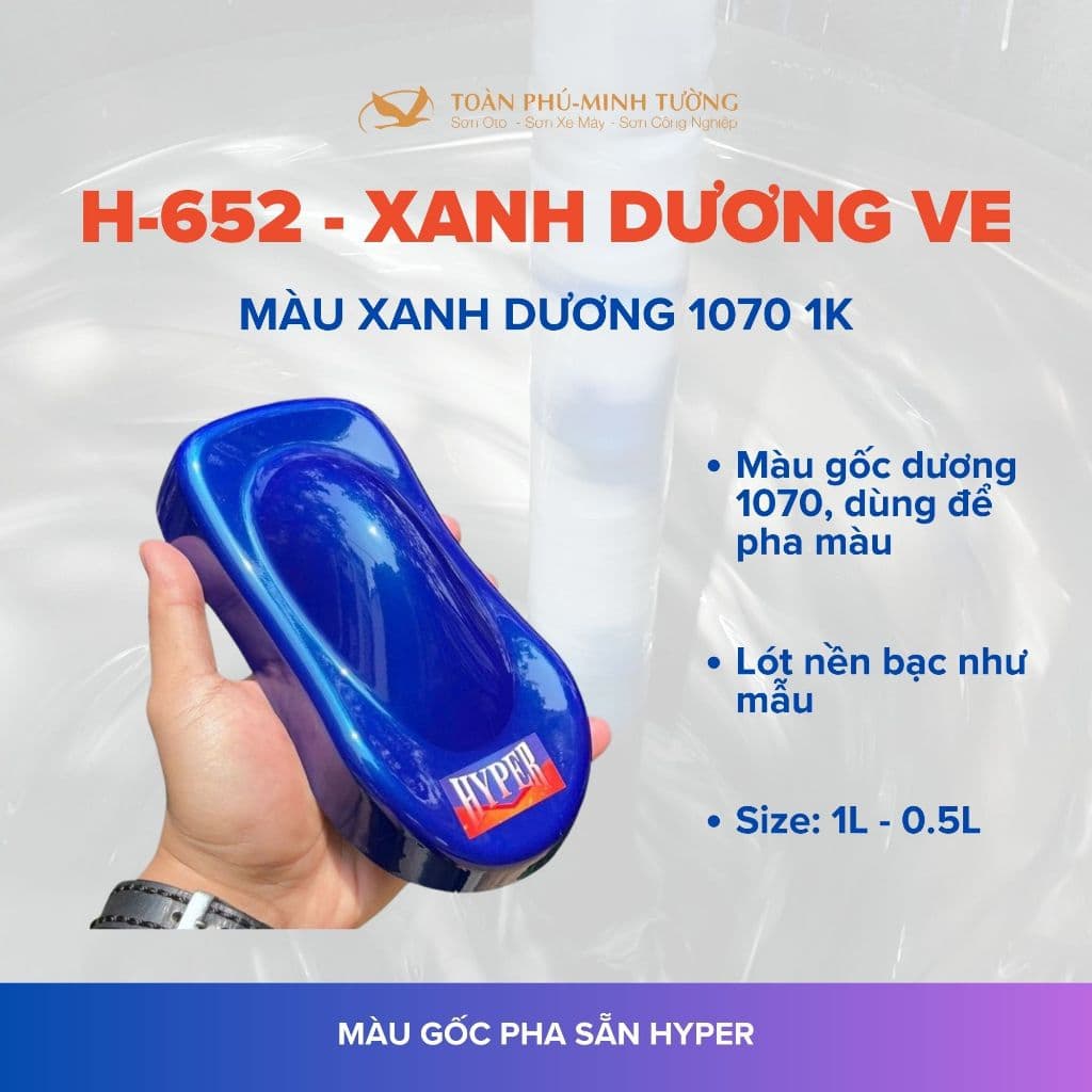 Sơn HYPER đỏ Candy 1K H-165 / H-81
