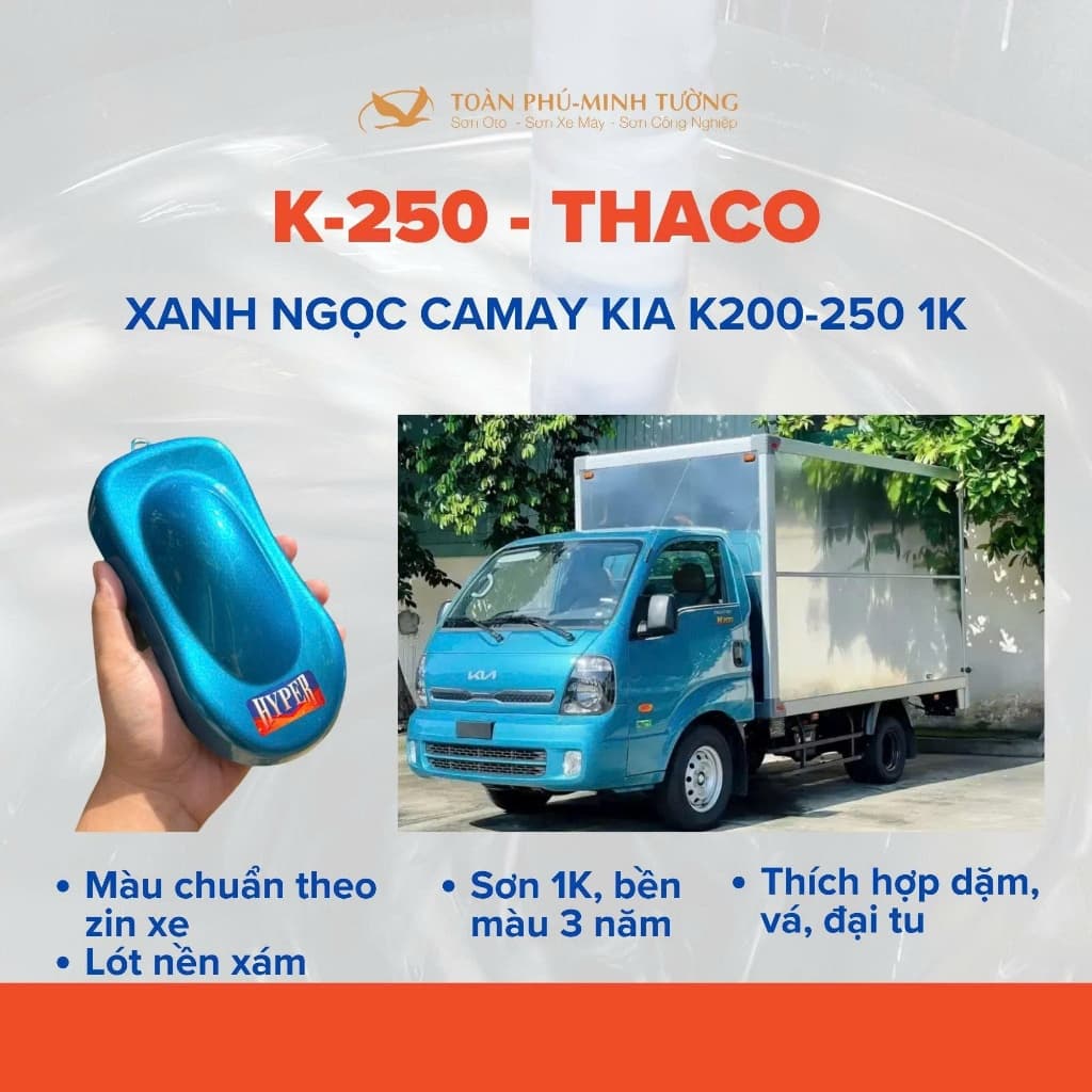 Sơn xe tải & máy công trình HYPER