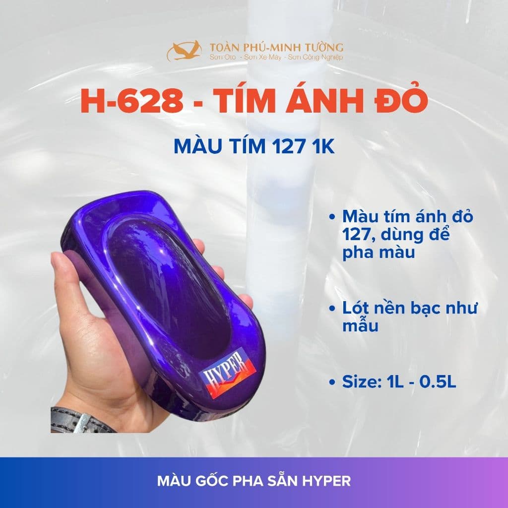 H-628 — Màu tím 127 1K