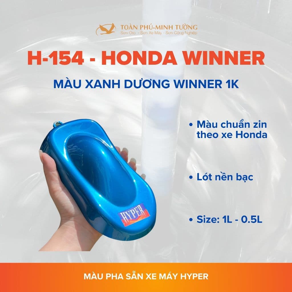 Sơn HYPER màu pha sẵn theo xe