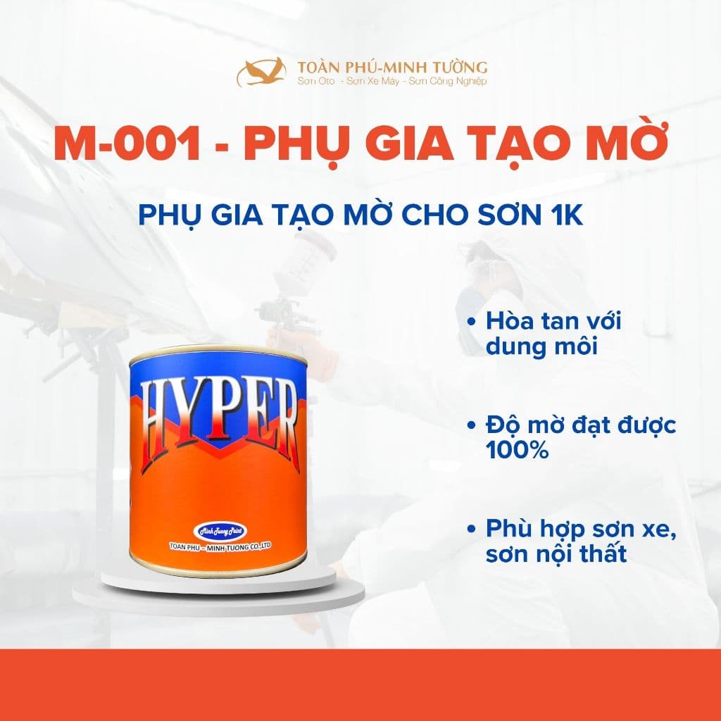 Phụ gia làm mờ HYPER M-001