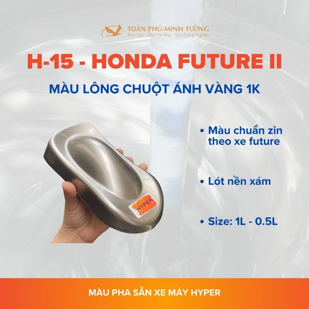 H-15 — Màu lông chuột ánh vàng 1K