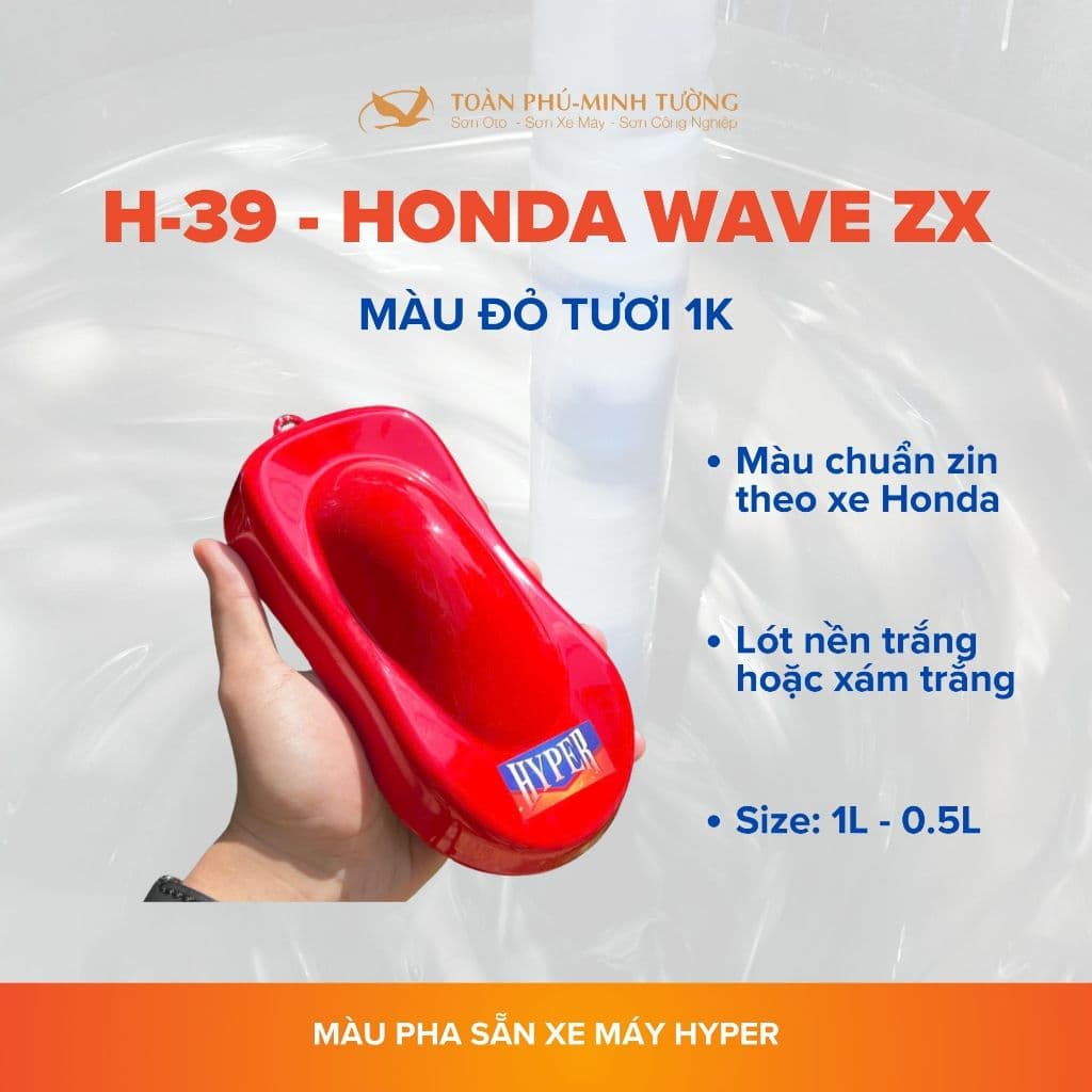 H-39 — Màu đỏ tươi 1K