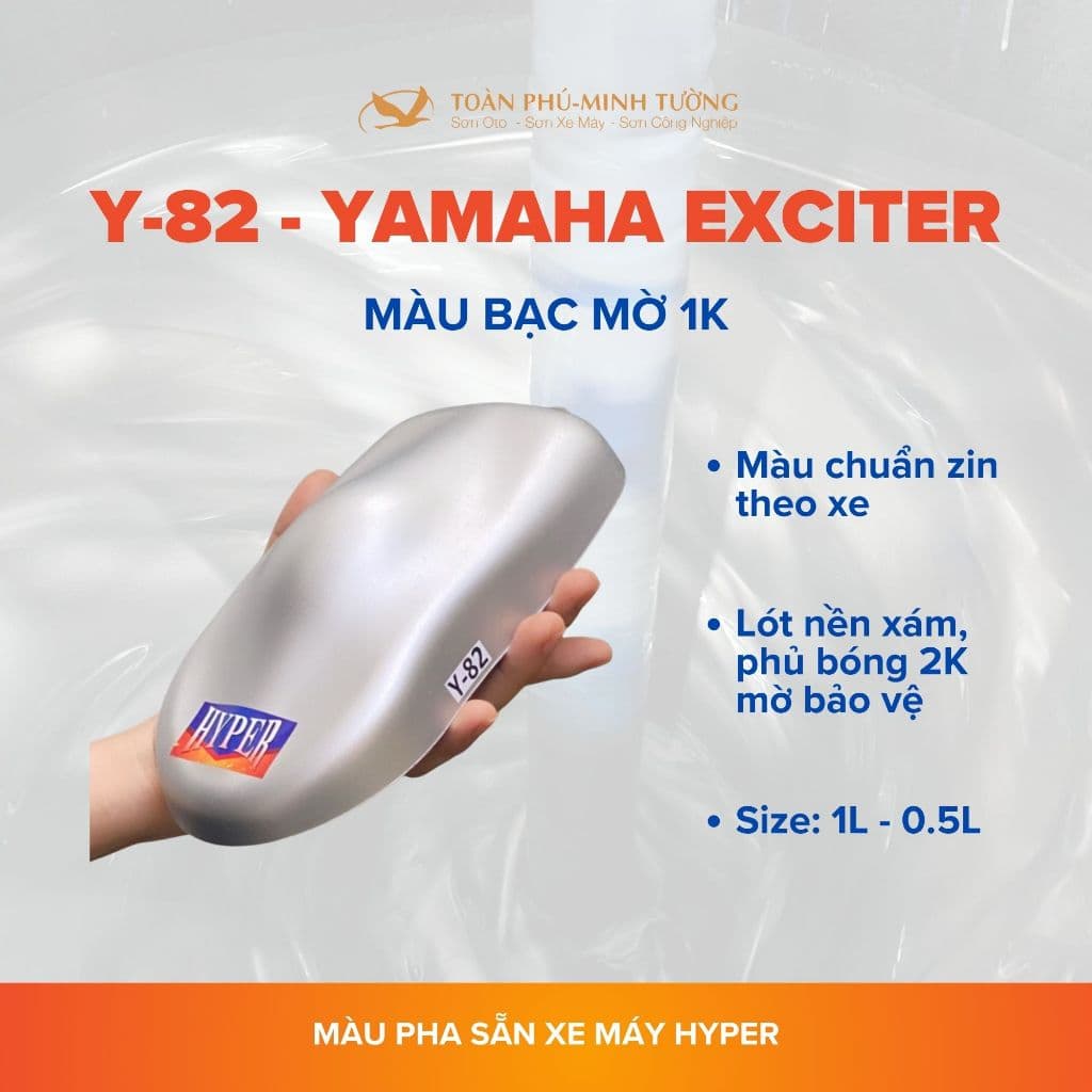 Y-82 — Màu bạc mờ 1K