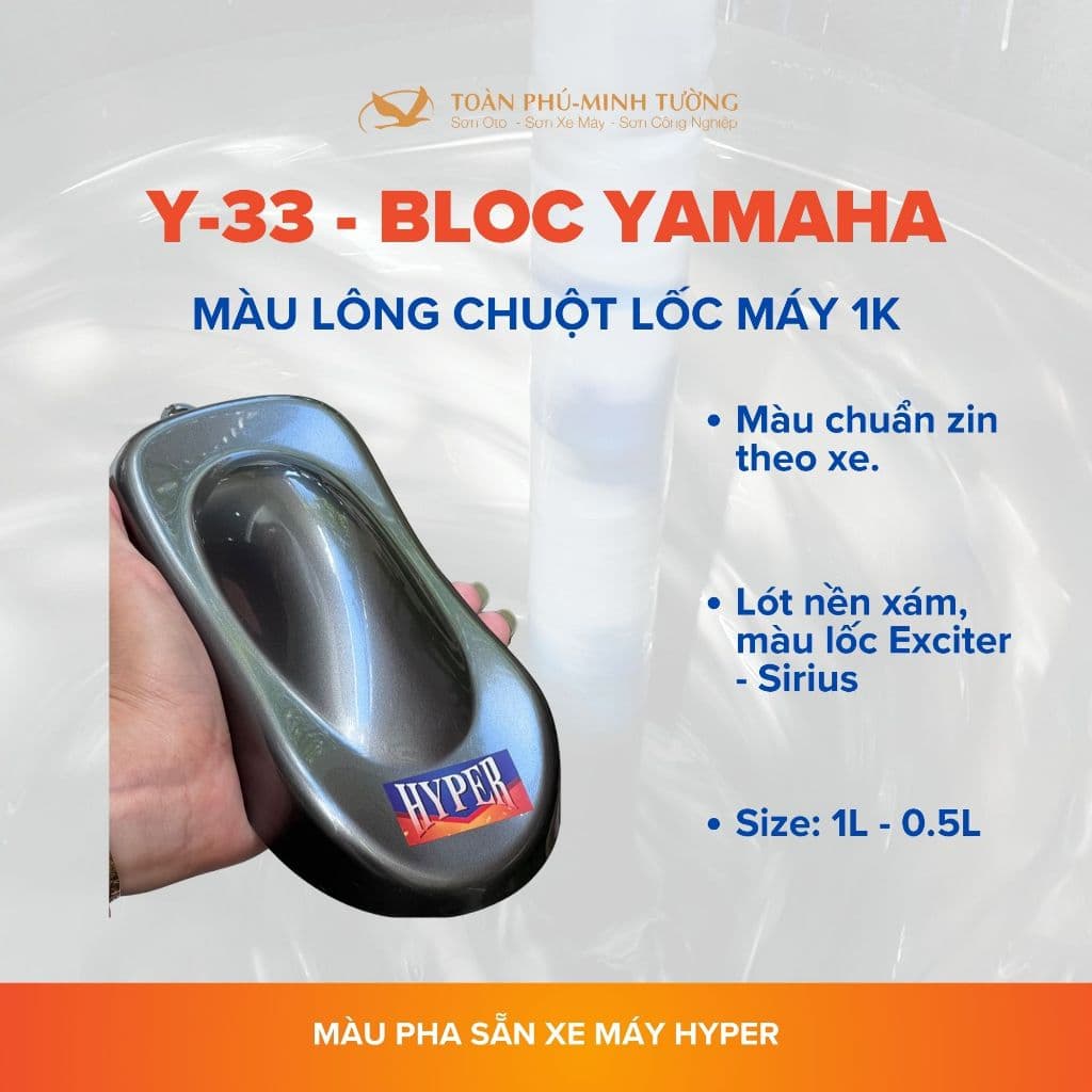 Y-33 — Màu lông chuột lốc máy 1K
