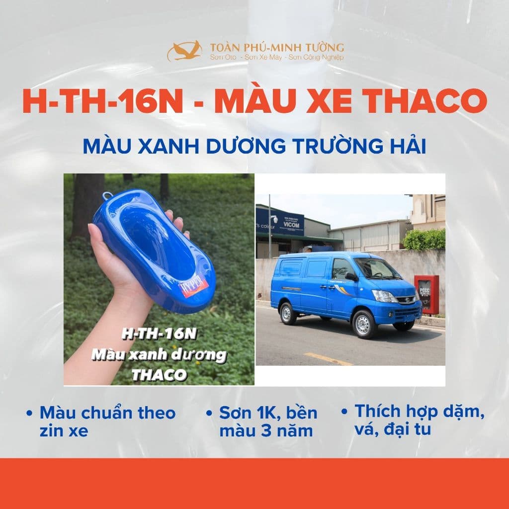 H-TH-16N — Màu xanh dương Trường Hải