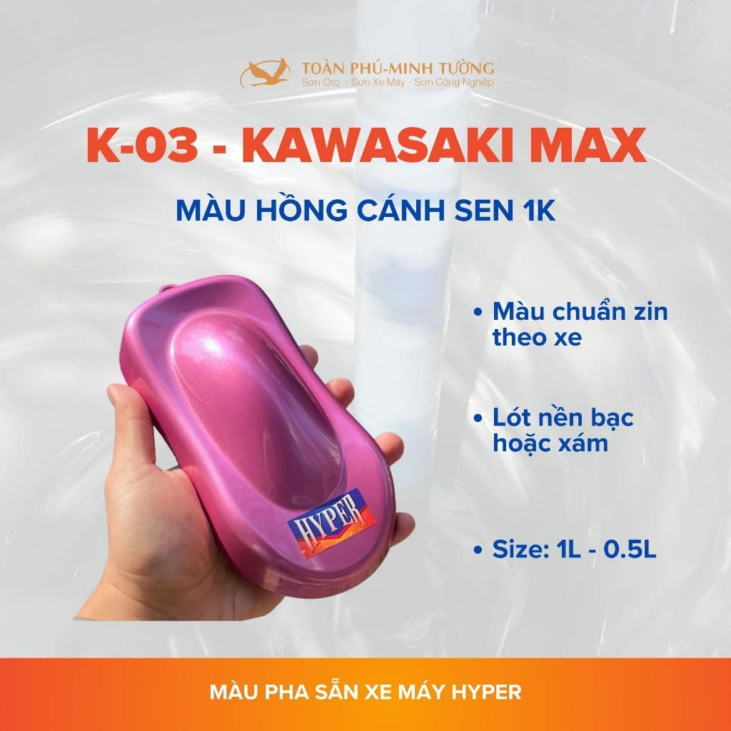 K-03 — Màu hồng cánh sen 1K