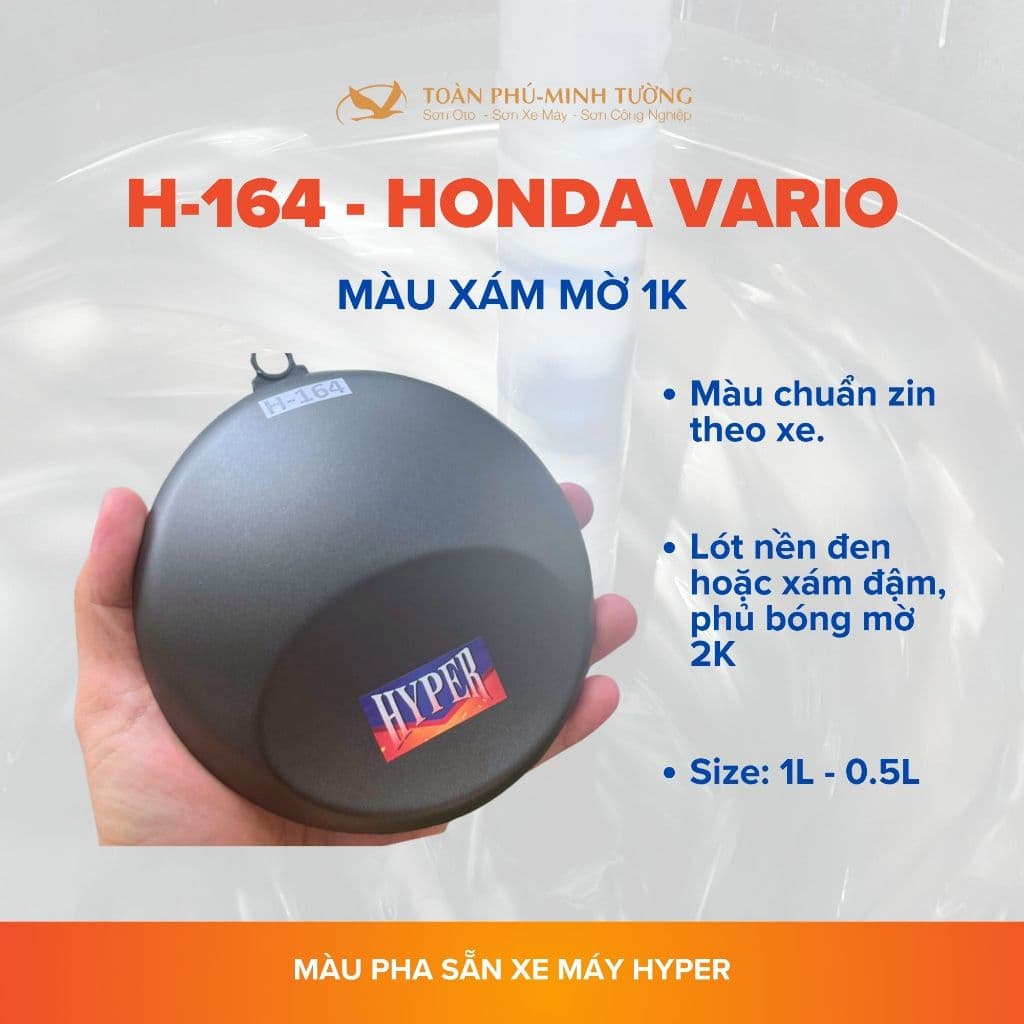 H-164 — Màu xám mờ 1K