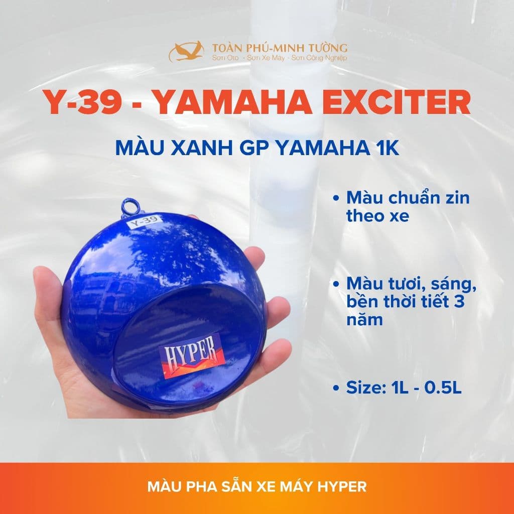 Y-39 — Màu xanh GP Yamaha 1K
