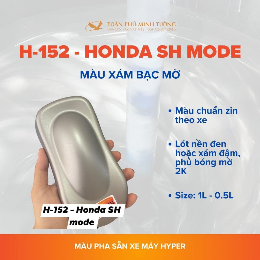 H-152 — Màu xám bạc mờ