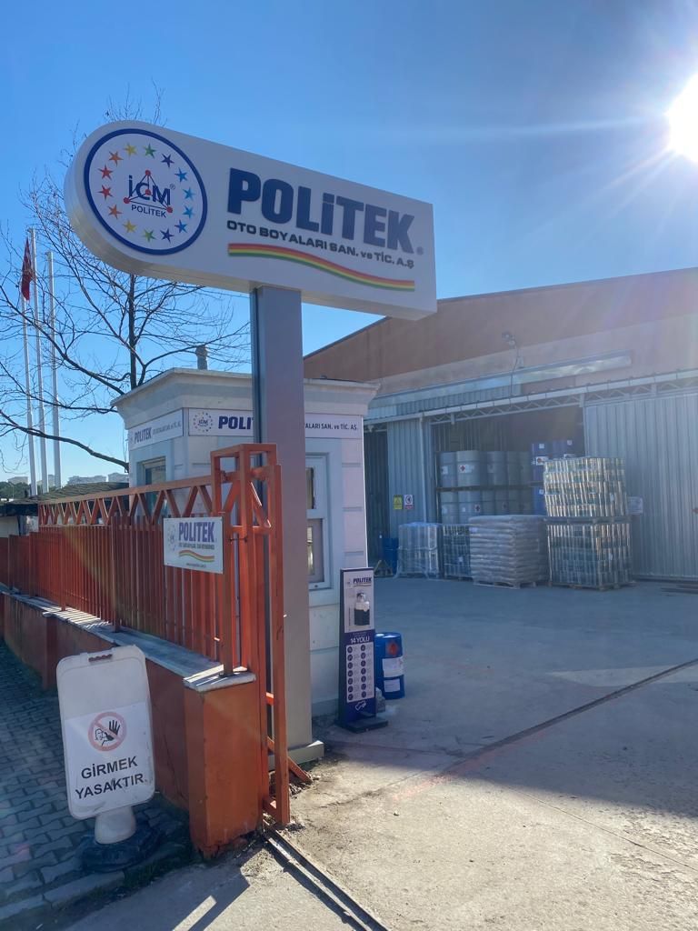 Nhà máy sản xuất sơn POLITEK tại Istanbul – Thổ Nhĩ Kỳ
