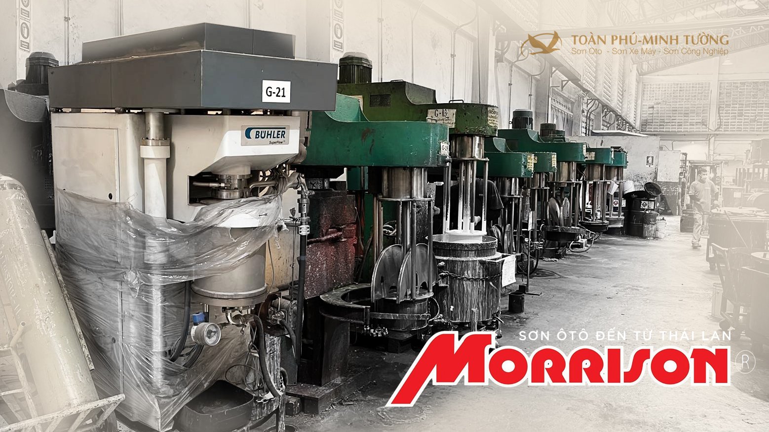 Xưởng sản xuất MORRISON tại Thái Lan